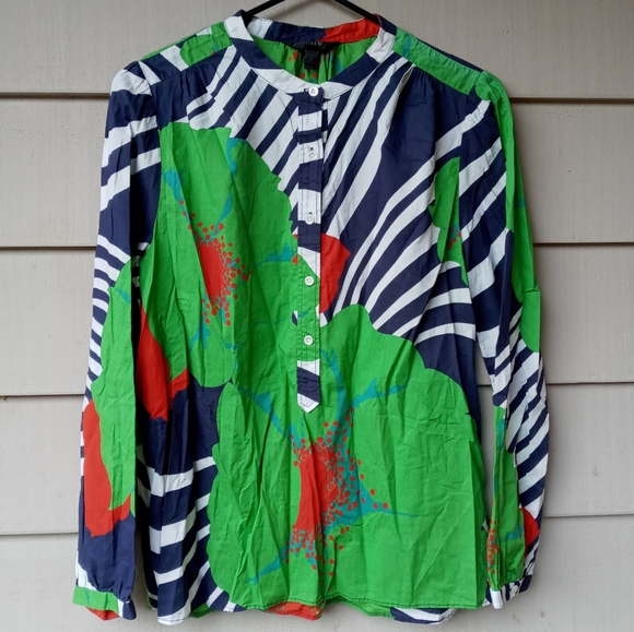 J. Crew Tops - 🍁SALE🍂 GORGEOUS J. CREW BLOUSE SIZE 8